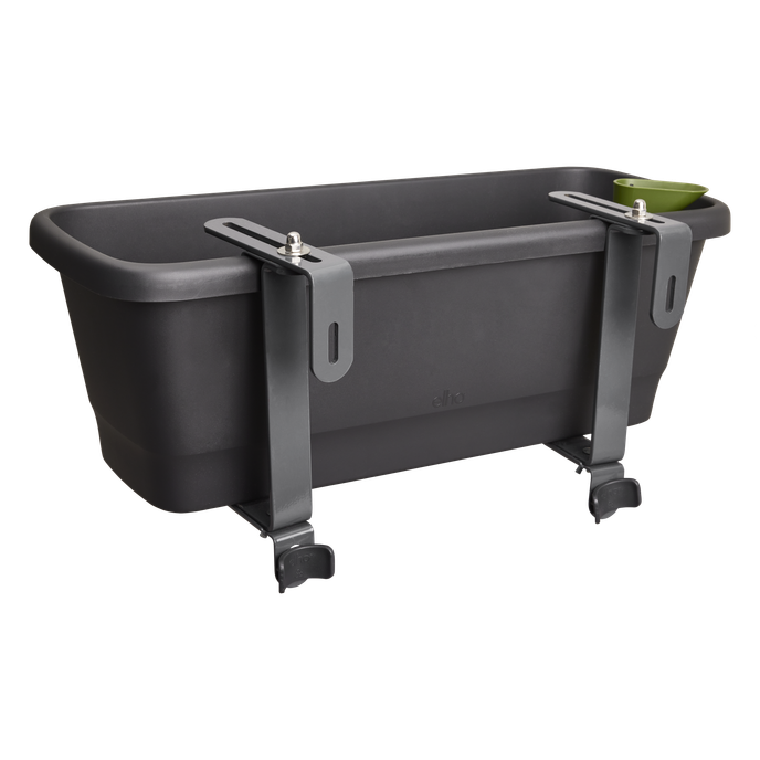 noa universele balkonhaken metaal living black